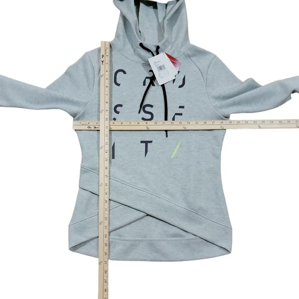 Reebok Womens Rc SpeedWick Hoodie CD5760 Eucaly Sweatshirts (Sz S) - Picture 9 of 10